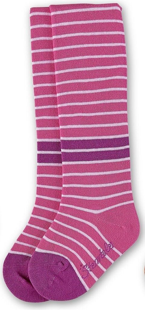 Sterntaler - Mädchenstrumpfhose * rosa/weiß geringelt, Größe 74