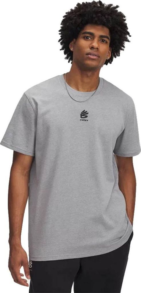 Under Armour Curry Heavyweight Logo Kurzarm-t-shirt M Mann M
