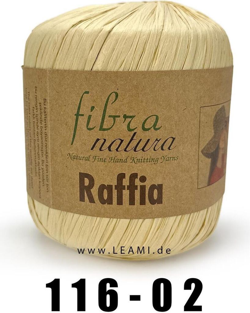 Fibra Natura Raffia (40g/90m) 02 Produktbild 