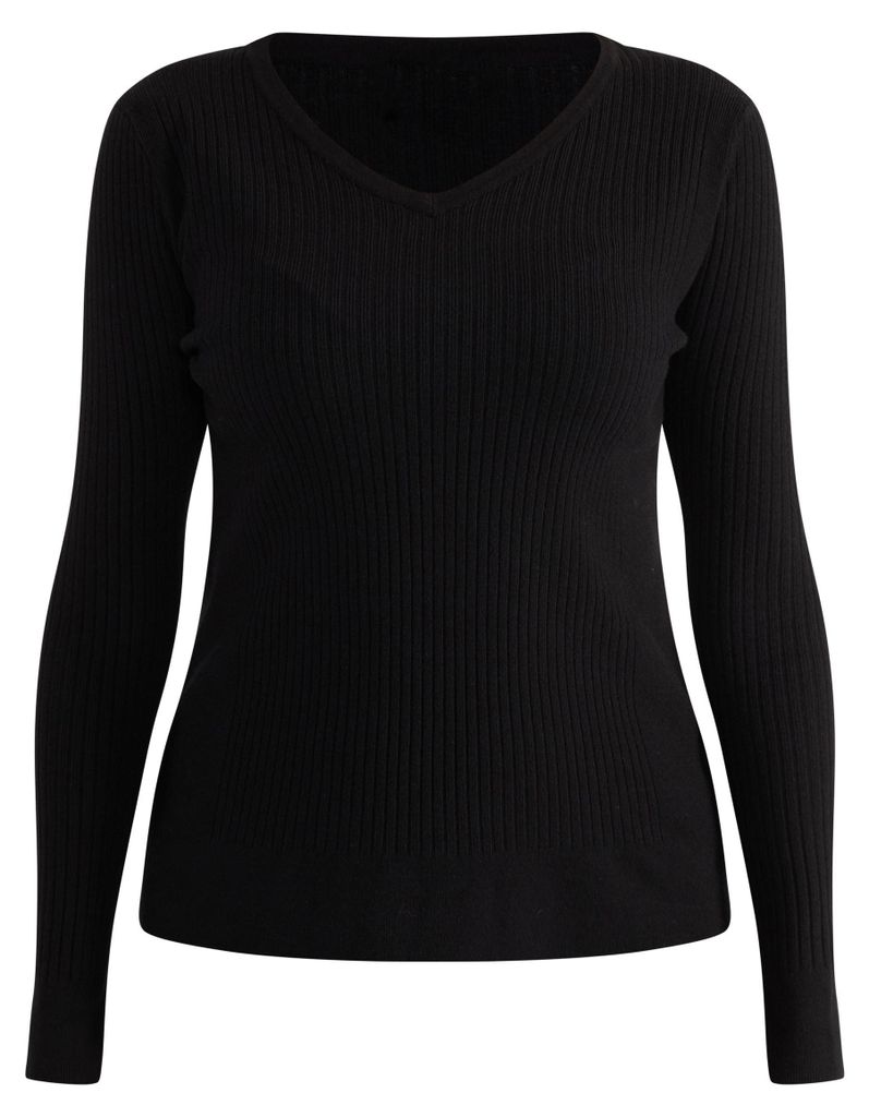 LYNNEA damen pullover - schwarz,M/L