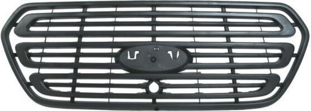 BLIC 6502-07-2518990P Kühlergrill Frontgrill für FORD Transit Mk6 Kasten (V347, V348, FA) Dunkelgrau