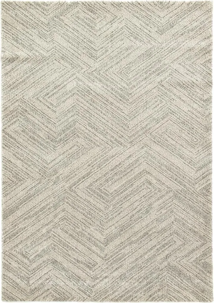 NAFO 1 Tapis de salon en polyester doux soyeux fabriqué en Europe 160x230