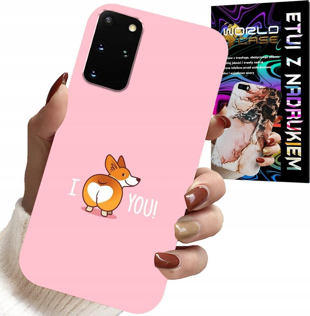 Fall Für Samsung Galaxy S20 Plus - Lustige Designs Ich Liebe Dich Hund Fall