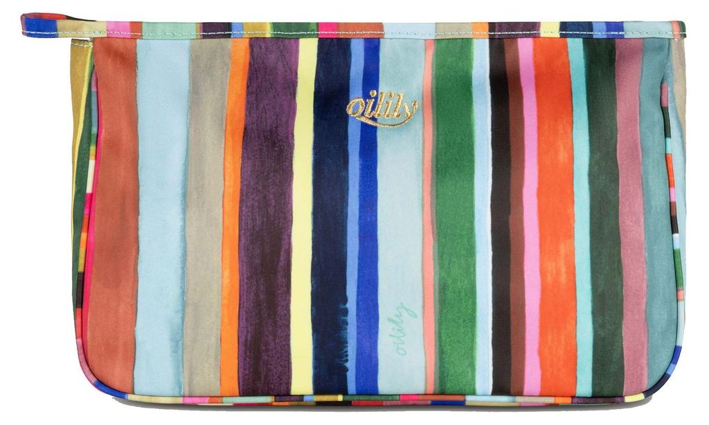 Oilily Kosmetiktasche Colle Cosmetic Bag Creme de Menthe bunt