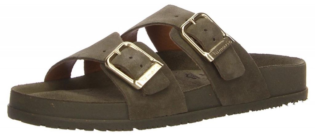 Tamaris Pantolette grün in Gr. 36