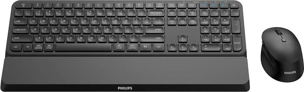 Ensemble Clavier et Souris Bluetooth Philips SPT6607B - 4
