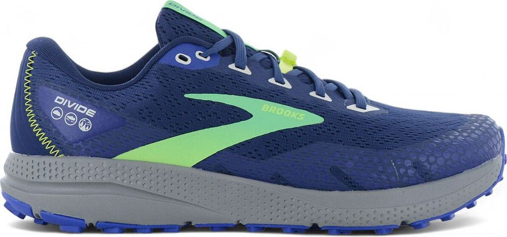 Brooks Divide 3 - Herren Laufschuhe Running Schuhe Blau 1103811D-436 , EU 42.5 US 9