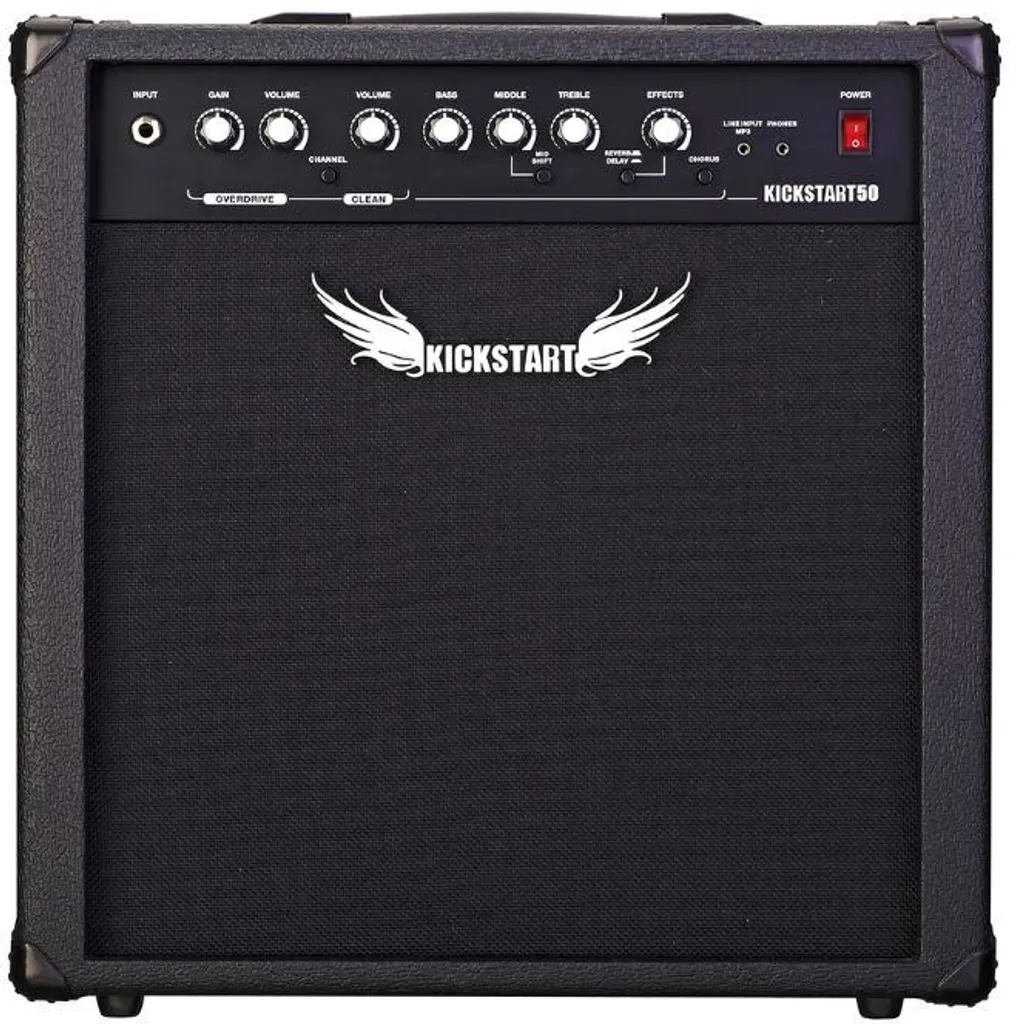 Ampli Combo Guitare Carlsbro Kickstart 50 avec Réverbération Intégrée