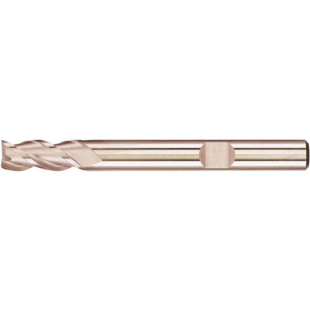 FORMAT Schaftfräser Alu DIN844 B K HSSE 4,00 mm, Durchmesser:20,00 mm, Typ:Typ W, Schneidstoff:HSSE