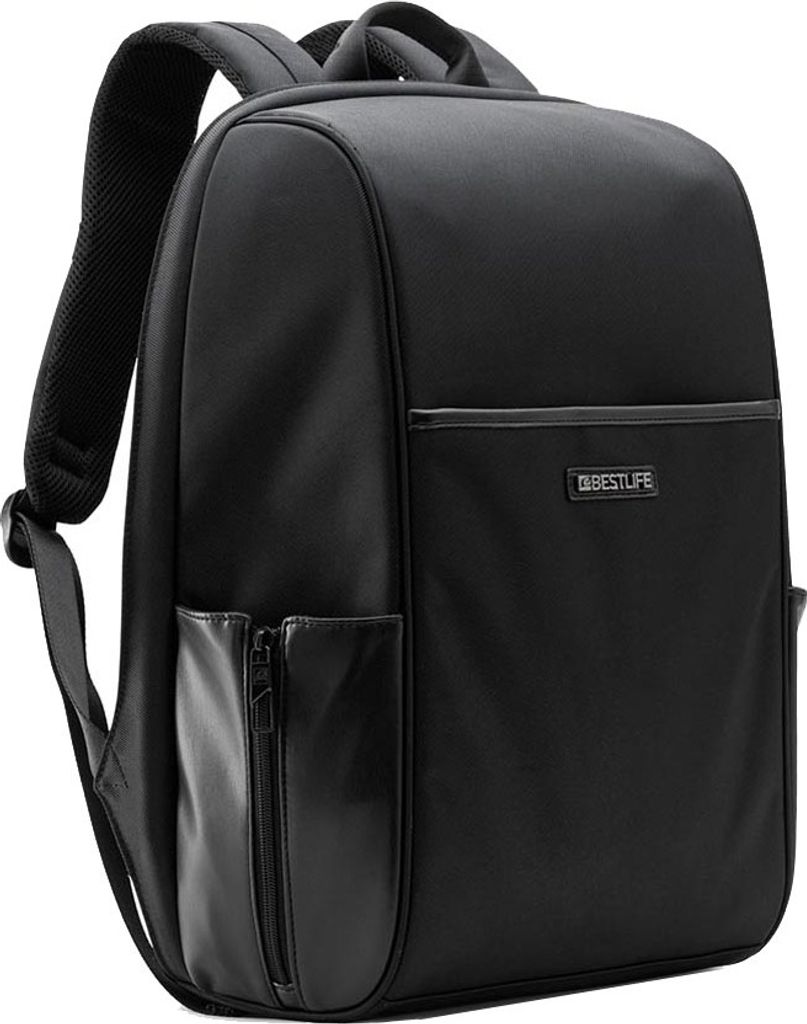 BESTLIFE Travelsafe Notebook-Rucksack CALPE 2.0 schwarz