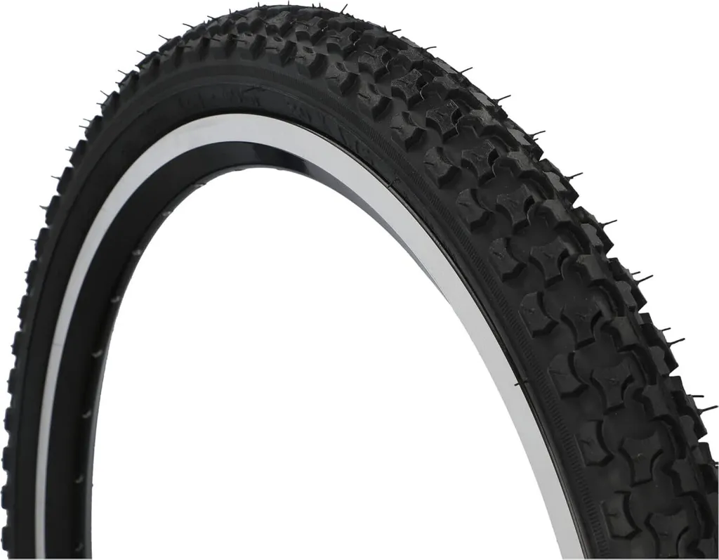 Pneu vélo 20 pouces FISCHER noir haute résistance avec profil standard