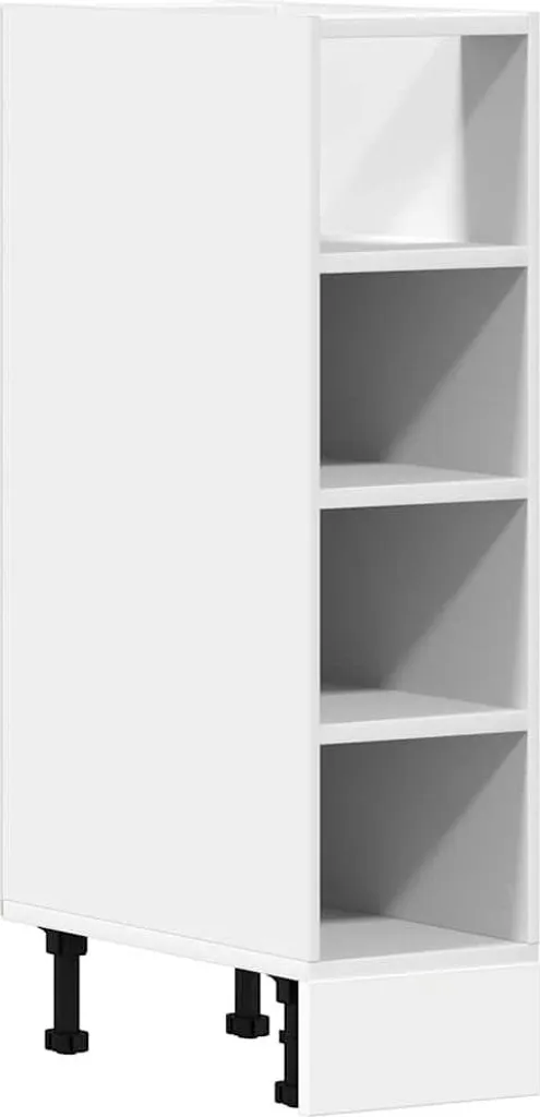 vidaXL Armadio base Riga Bianco 20x44,5x81,5 cm Materiale a base di legno