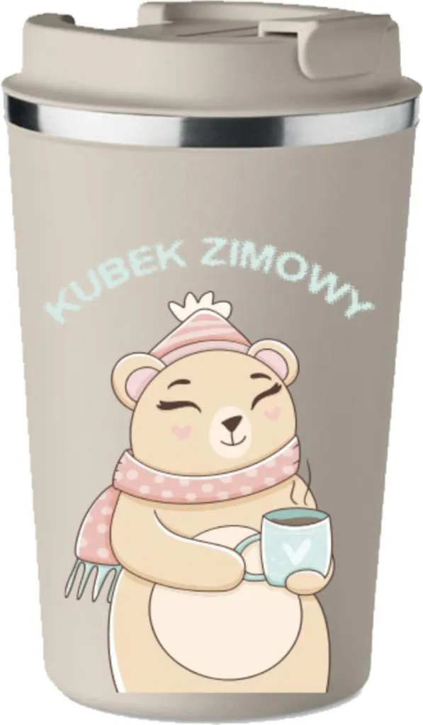 Winter Mug Orsetto Teddy: Tazza Termica 350ml Premium KT_076
