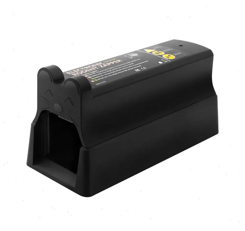 Piège à souris électrique 7000V avec adaptateur secteur et piles