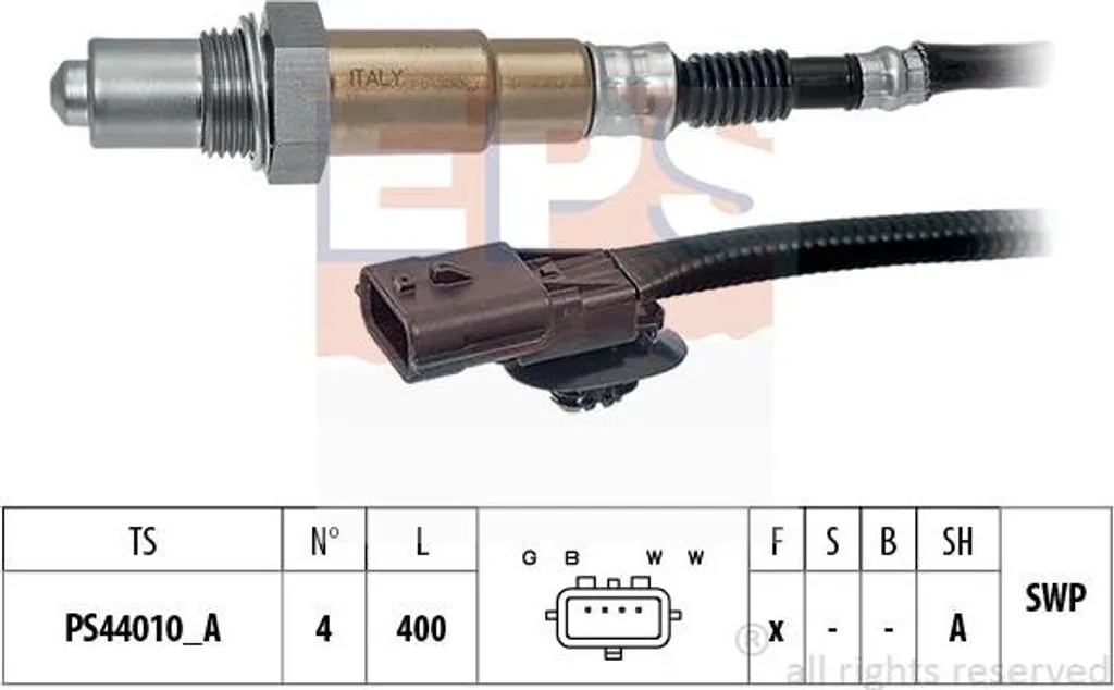 Sonde lambda de régulation OE 8200830903 pour Sandero et Twingo