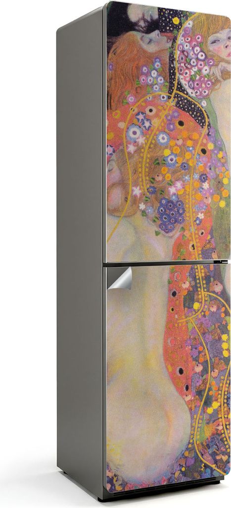 Die Dame mit dem Hermelin von Leonardo da Vinci – Kühlschrank Aufkleber – Klebefolie Kühlschrank – Kühlschrank Dekor – Kühlschrankfolie...