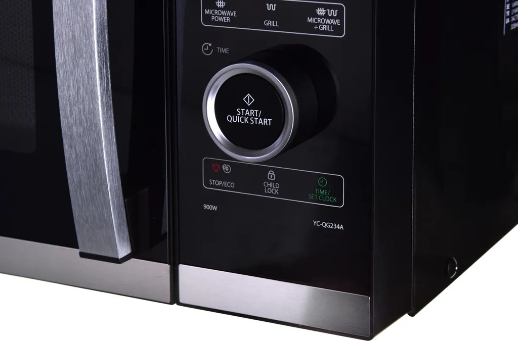 Micro-ondes Sharp 900W et Grill 1000W avec Commande Tactile de 23L
