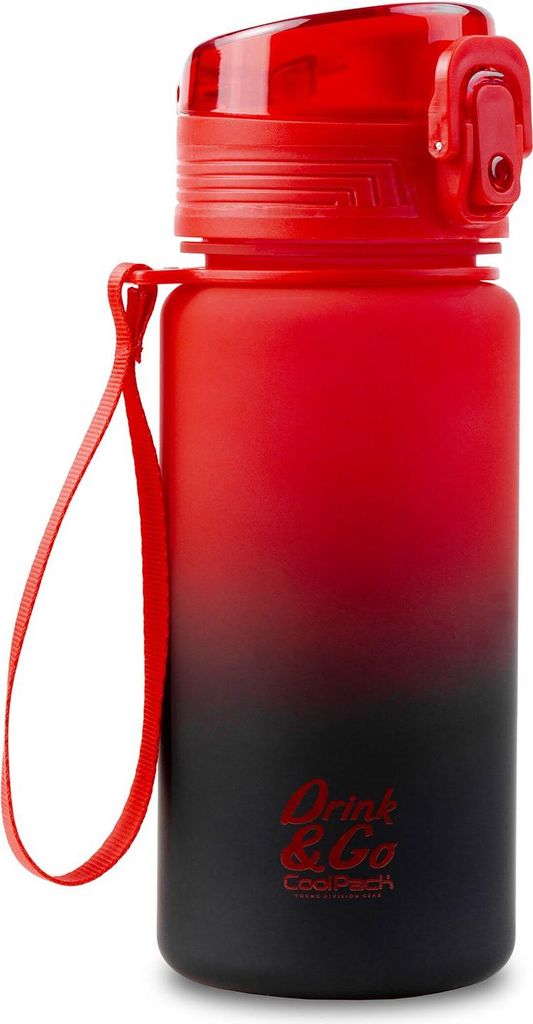 McNeill Wasserflasche BRISK 400ml Gradient Cranberry