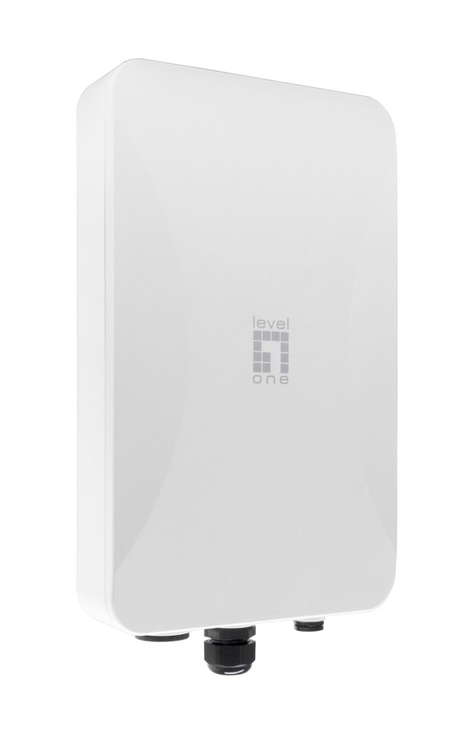 LevelOne AX3000 Dual Band Wi-Fi 6 Outdoor PoE WLAN Access Point, omnidirektional