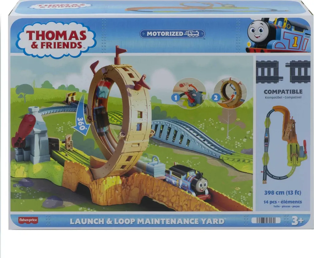 Circuit Train Thomas HJL20 : Fini les Rails qui se Défont !