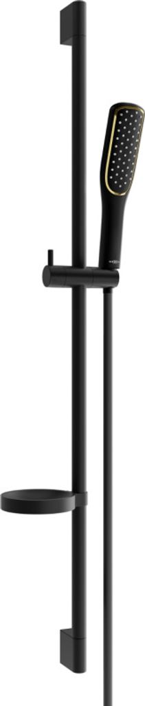 Mexen DS49 Schiebe-Dusch-Set, Schwarz - 785494583-75