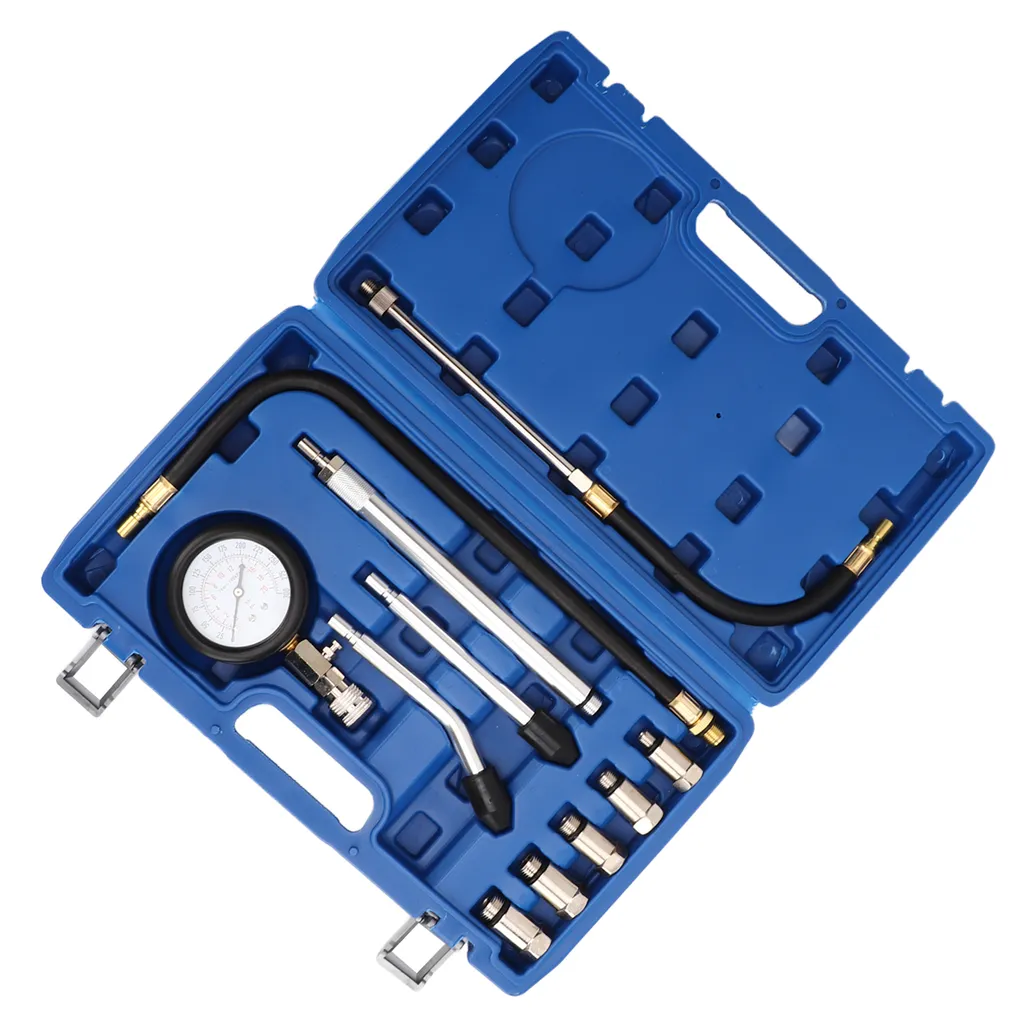 Testeur de compression de cylindre - Manomètre moteur essence M10-M18 - 5