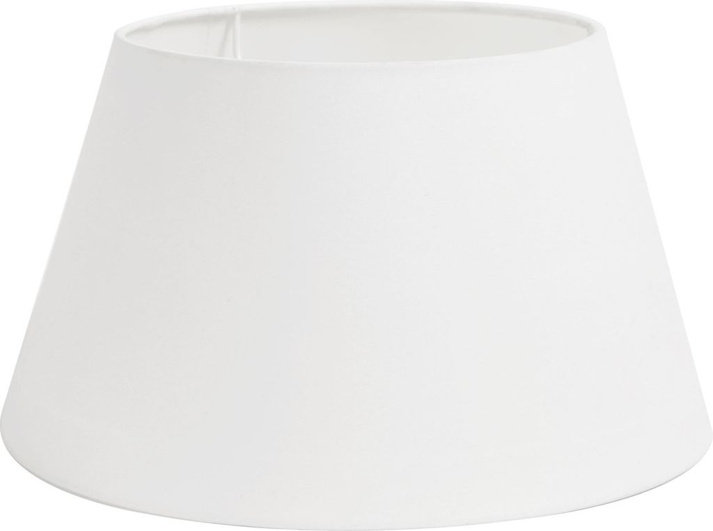 Light & Living Lampenschirm drum 45-35-25 cm POLYBaumwolle weiss