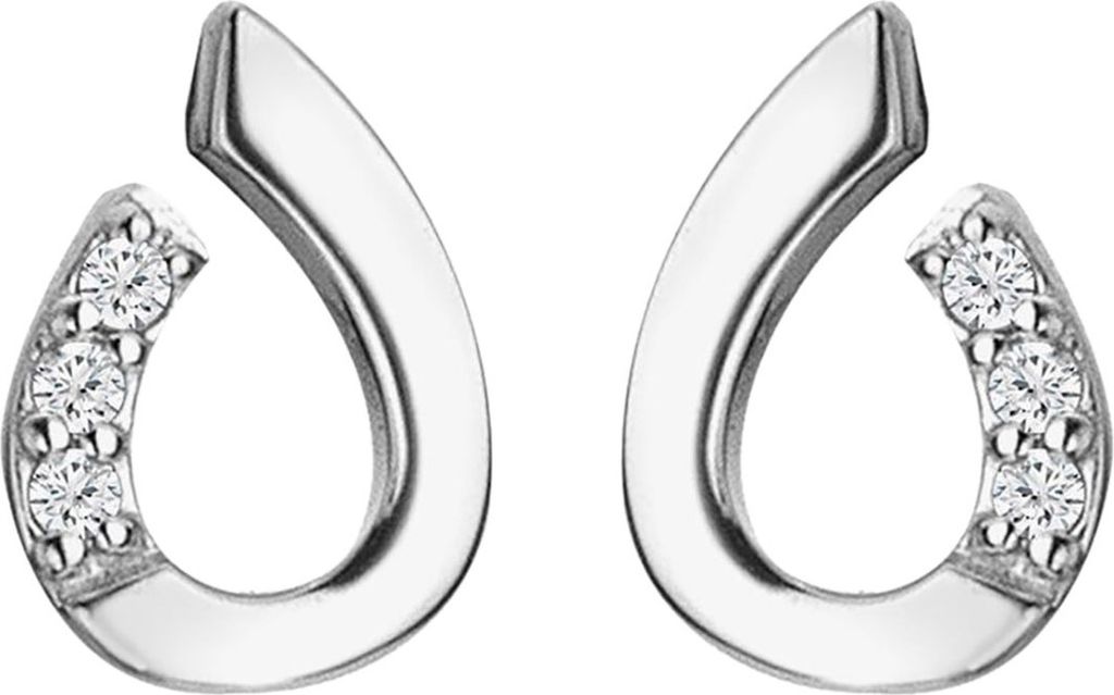Hot Diamonds Teardrop Earrings DE729 Ohrringe