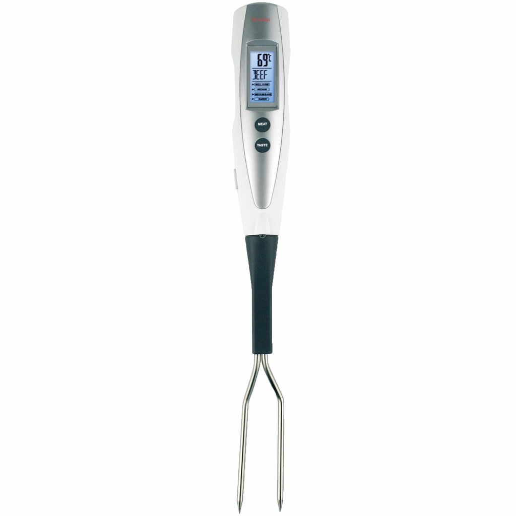 Terraillon Fleisch Thermometer Gabel Schwarz
