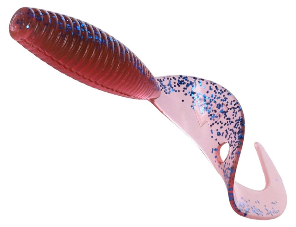 6 x MIKADO Twister Softbait Gummifische Beifänger 64mm VIOLET