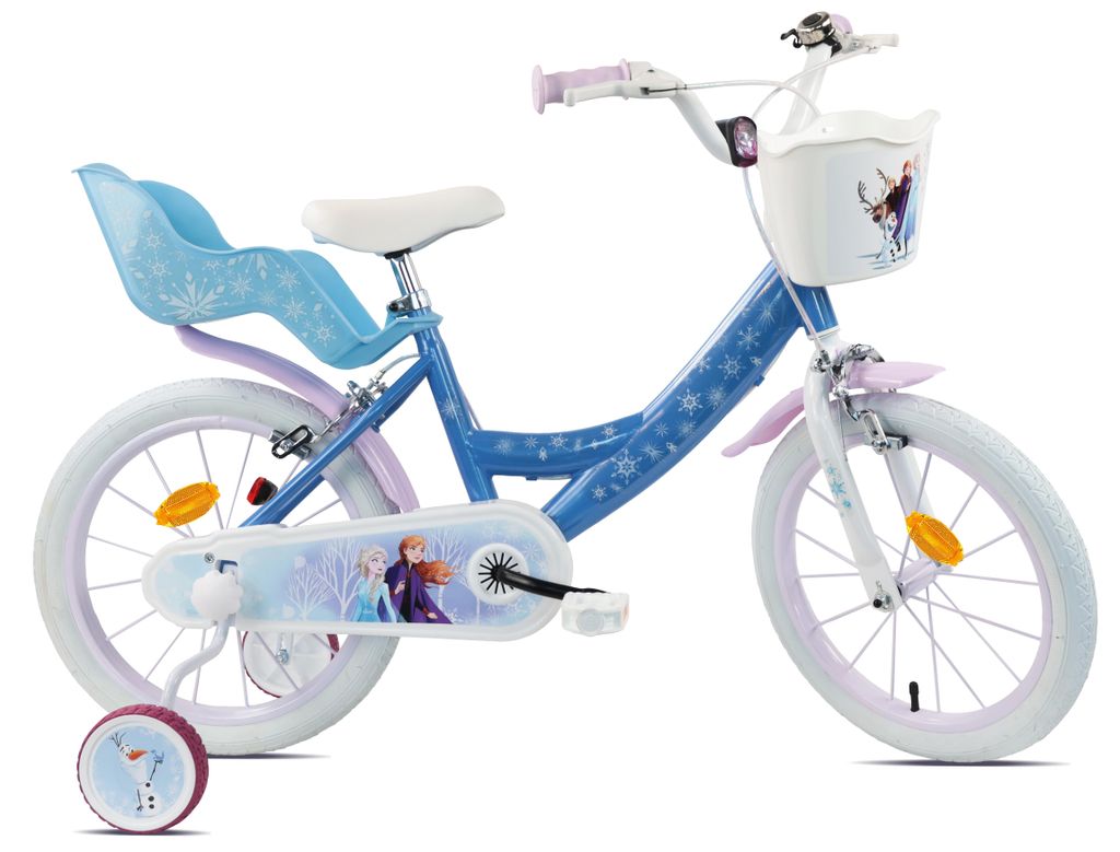 Vélo 16 pouces "FROZEN" (Taille de l'enfant 100 cm à 120 Image du produit 