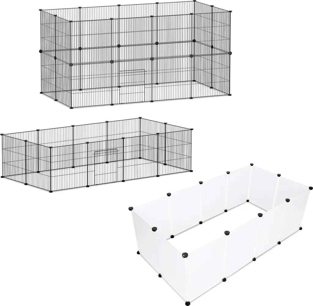 Playpen Indoor/Outdoor Bettizia per Piccoli Animali 35x35cm 12Pcs
