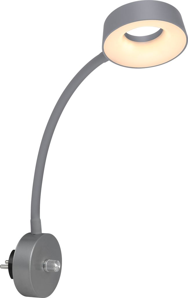 Globo Lighting Wandleuchte Metall silberfarben, LED