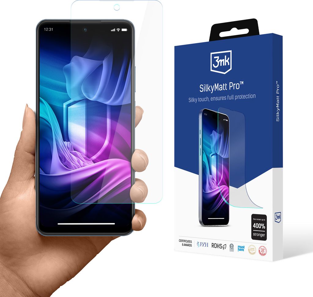 3mk Display Schutzfolie Self-Heal Silky Matt Pro für Realme C65 Self-Heal