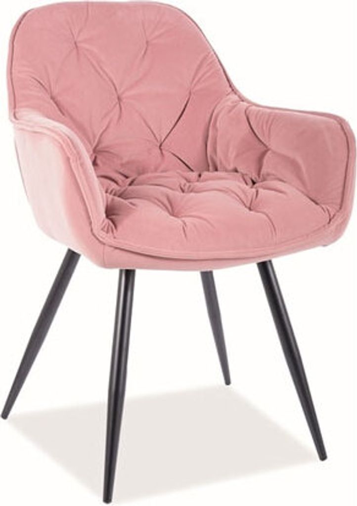 Esszimmerstuhl Küchenstuhl Set Cherry altrosa 6er Set