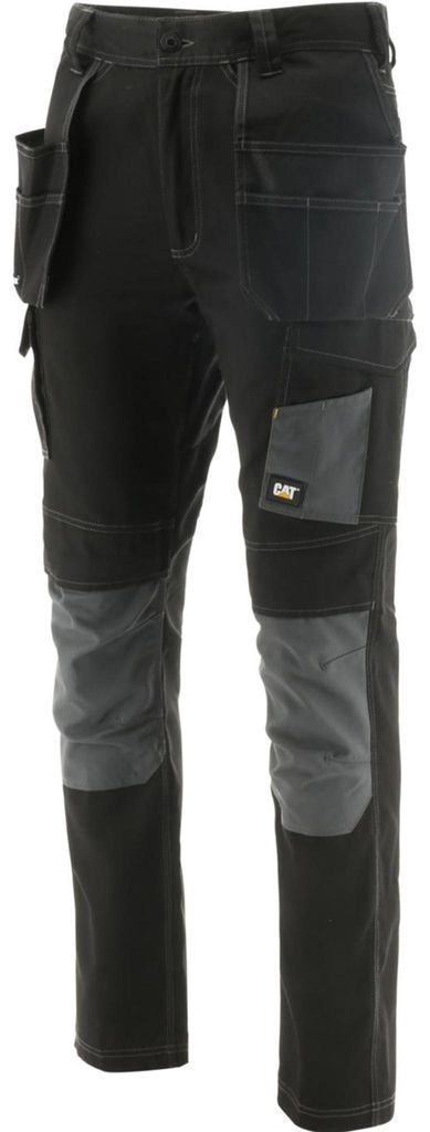 CAT Arbeitshose Bundhose Essential Work schwarz robuste Herren Workwear Gr.32-36
