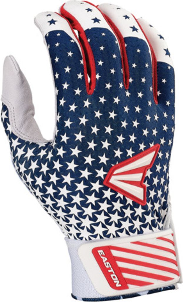 Easton Ghost NX Fastpitch Softball Women ́s Batting Glove L Stars & Stripes Baseball/Softball Artikel