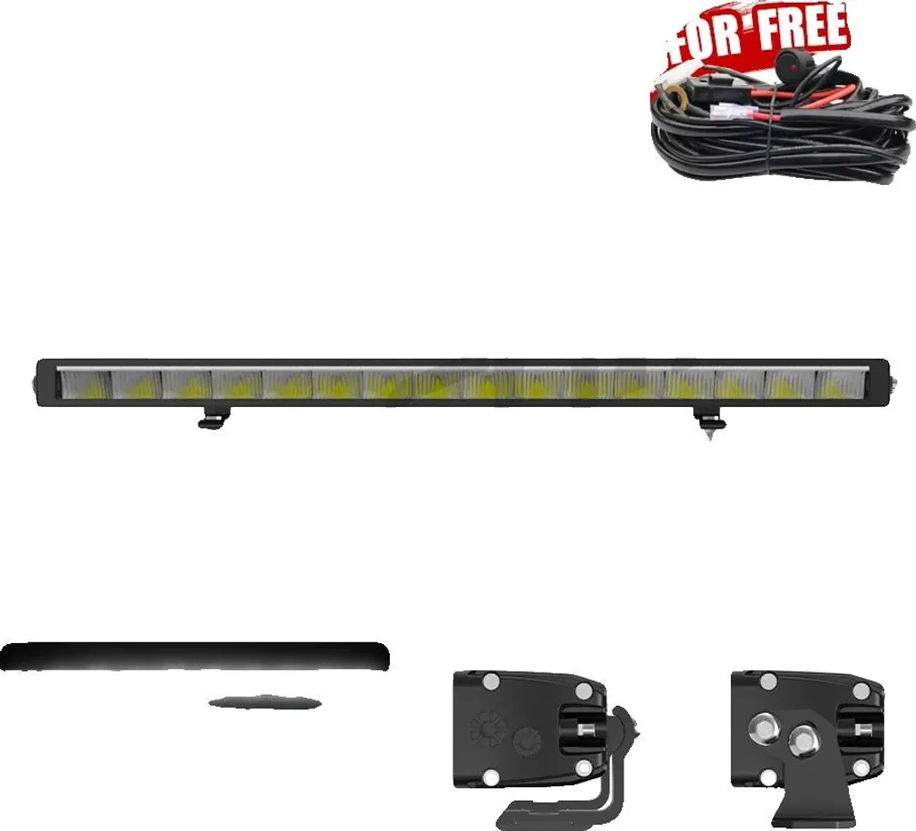 Projecteur LED 32 pouces pour tracteur et camion chantier 300W IP67