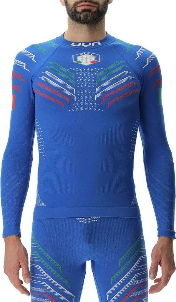 Uyn Natyon 3.0 Italy Uw Turtle Neck Langarm-baselayer Blau XS Herren Blau XS