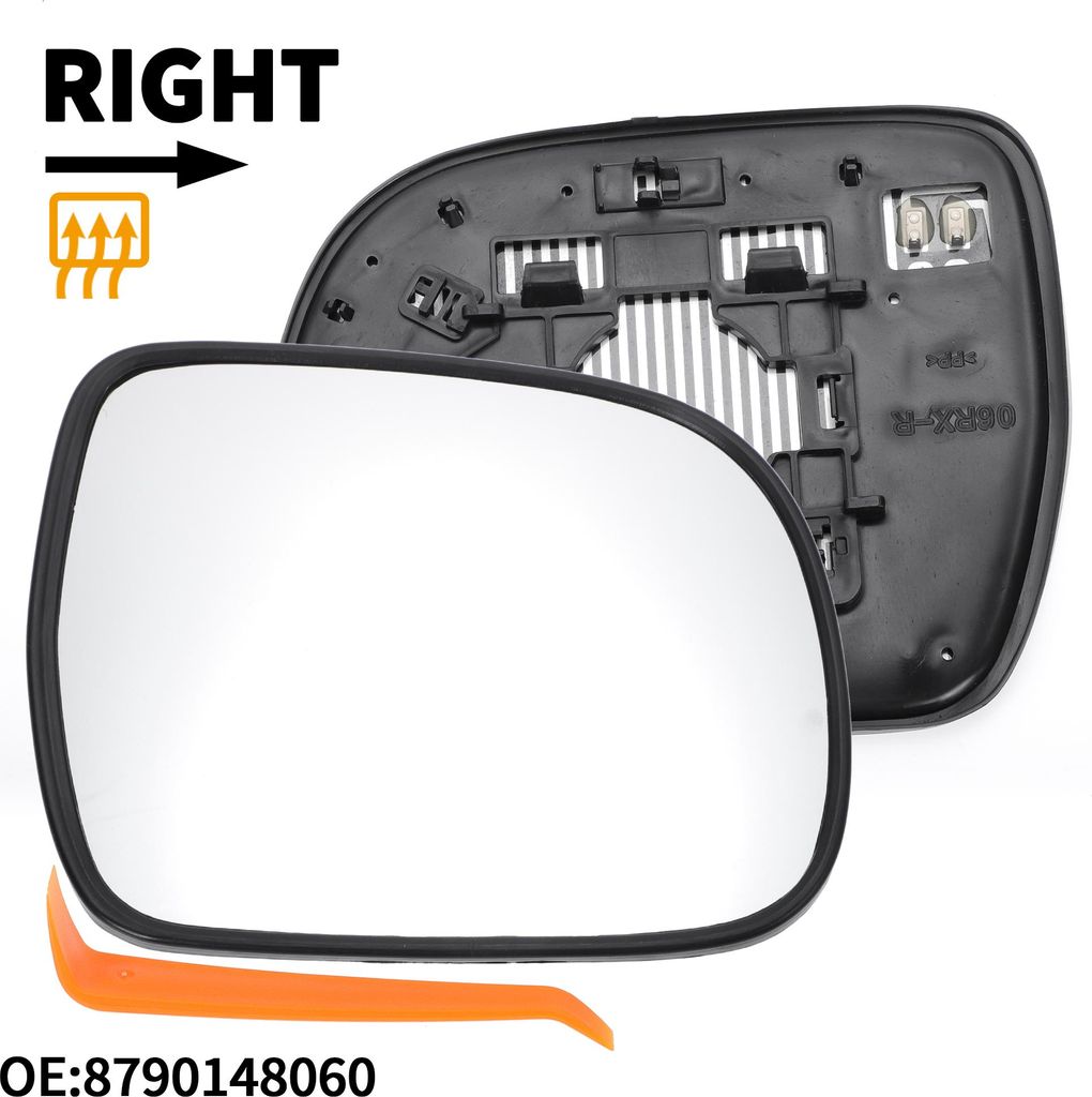 Remplacement De Vitre De Rétroviseur Avec Plaque De Support Image du produit 