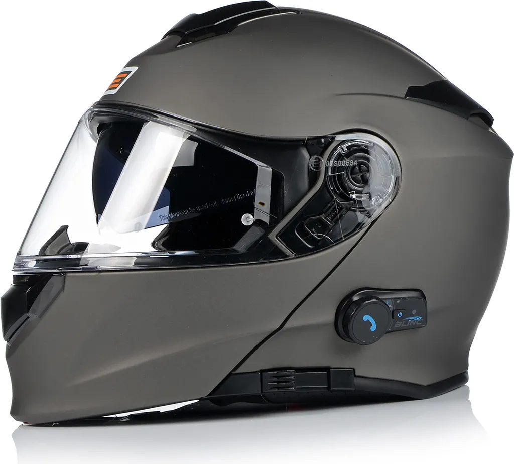Casque moto rabattable ORIGINE DELTA BT avec intercom Bluetooth Noir M - 2