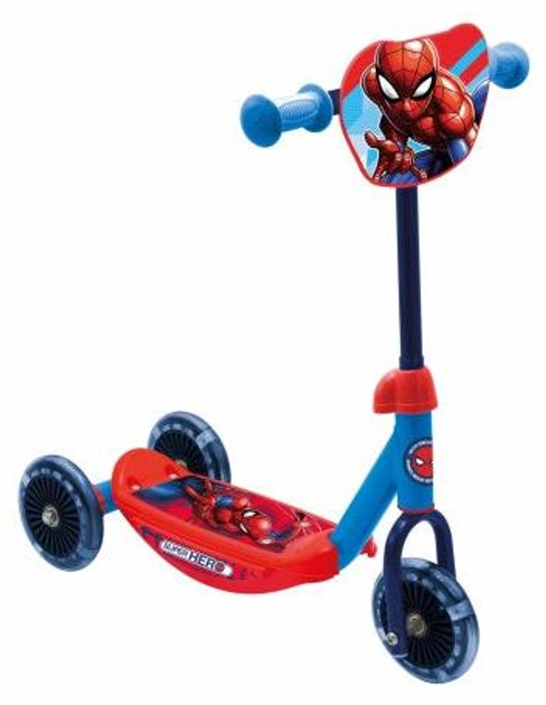 Scooter enfant Spiderman à 3 roues Image du produit 