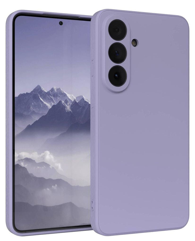EAZY CASE - TPU Hülle für Samsung Galaxy S26 Plus, TPU Case stoßfeste Handyhülle, weiches Cover mit Kameraschutz, Silikonhülle in Lila