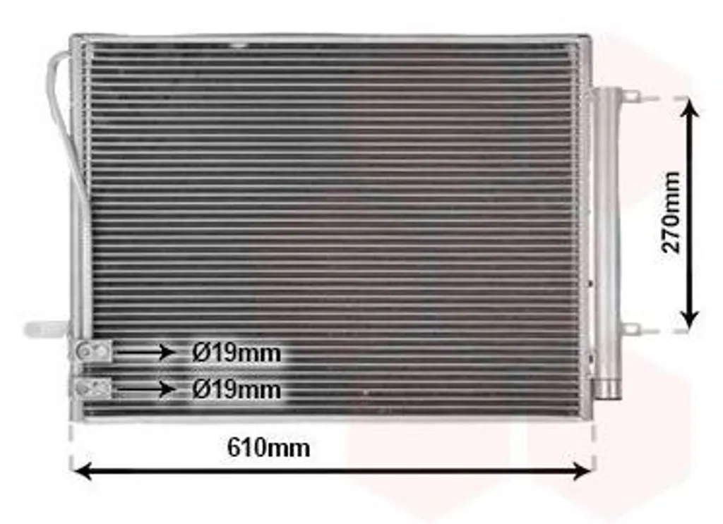 Réparez votre clim VW Passat avec ce condenseur VAN WEZEL 58015714