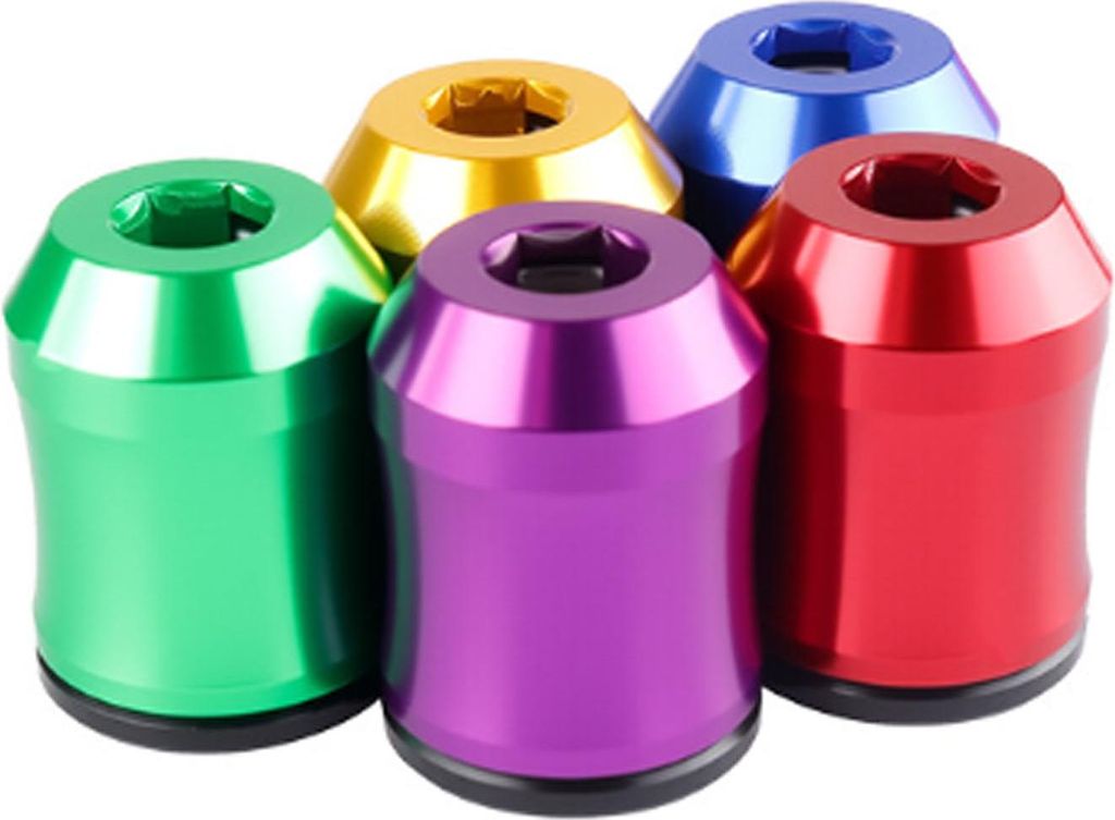 5PCS Magnetische Schraubendreher Ring Halter Starke Magnetizer 1/4in Hex Schraubendreher Kopf Magnetische Ring für Schrauben Muttern