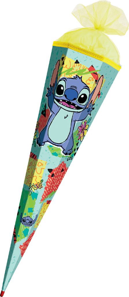 ROTH 678901 ROTH Motiv-Schultüte "Disney Stitch", eckig, Zdjęcie produktu 