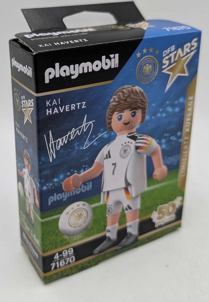 PLAYMOBIL 71670 DFB Stars Kai Havertz Fußball Nationalmannschaft
