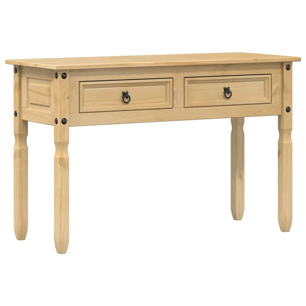 Consolle 115x46x73 cm in legno di pino massiccio