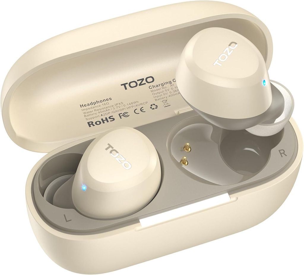 Kabellose In-Ear Kopfhörer Bluetooth 5.3 mit App-Steuerung, Produktbild 