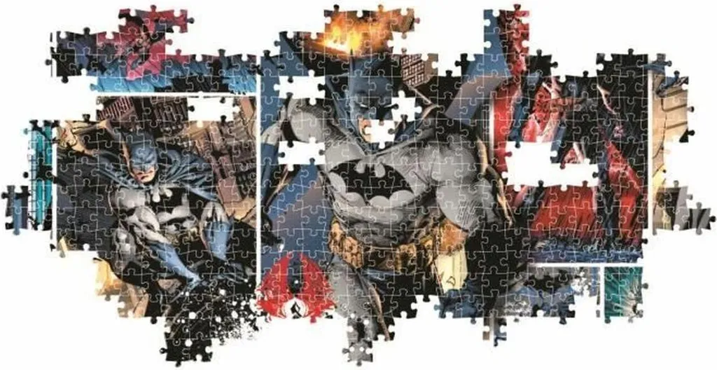 Puzzle Clementoni Batman Impossible 1000 pièces Noir et Blanc Difficile